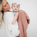 French Rose Bamboni Receiving Blanket — gallery photo 3