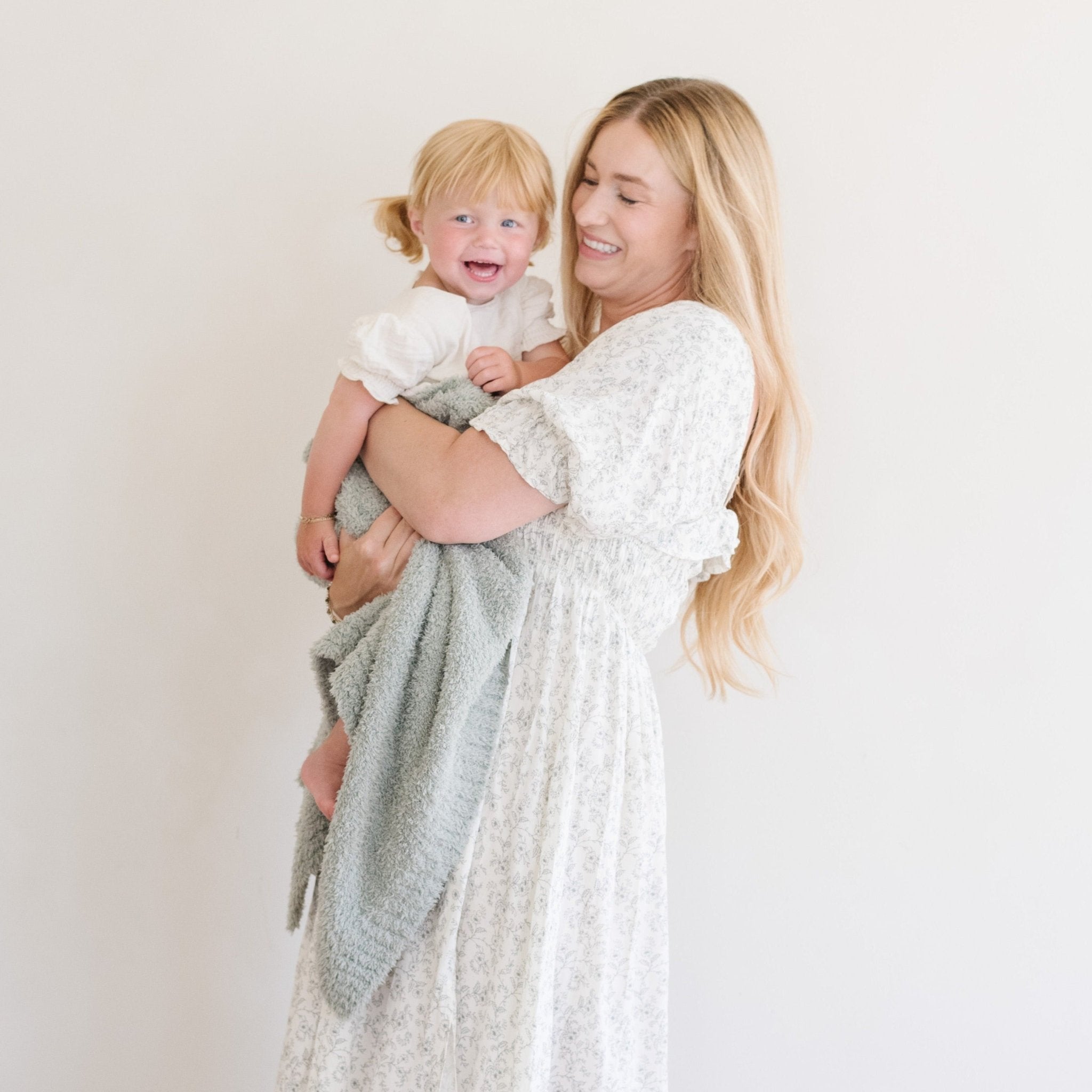 Sage Bamboni Receiving Blanket