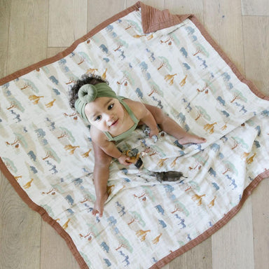 Savannah Bamboo Rayon Muslin 4-Layer Quilt — gallery photo 2