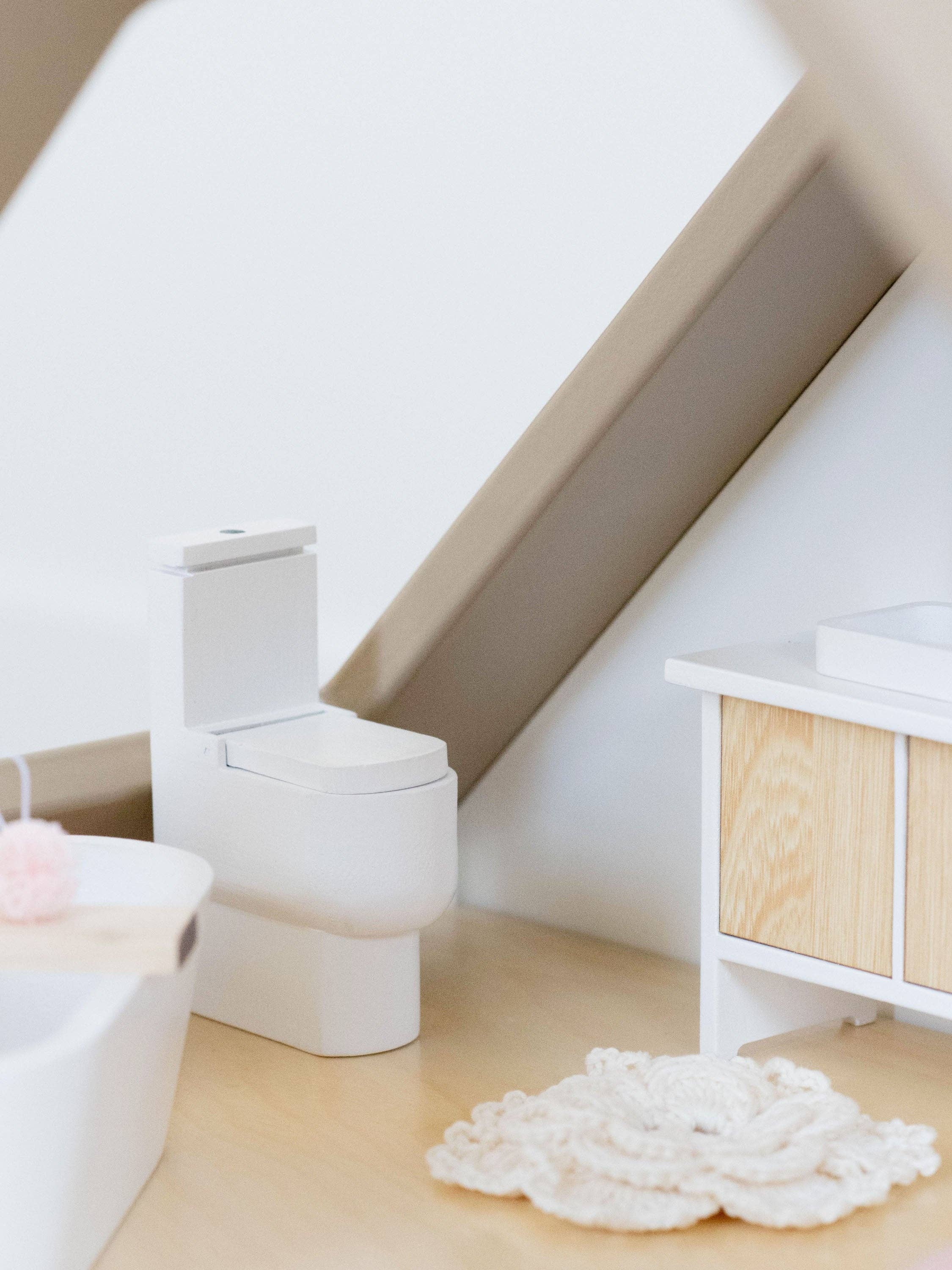 Dollhouse Toilet | White