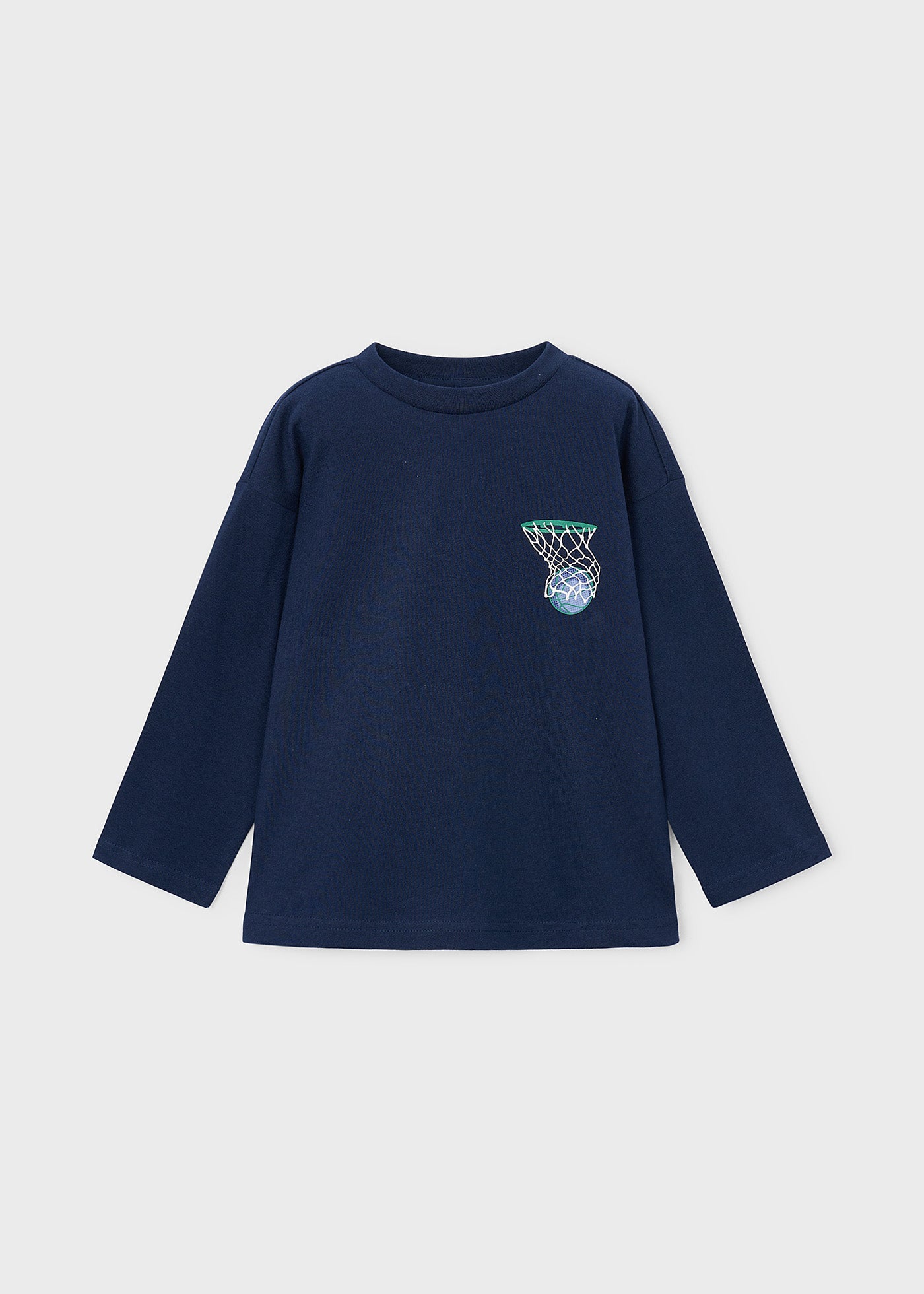 Azul Basketball Hoop Graphic T-Shirt 4006