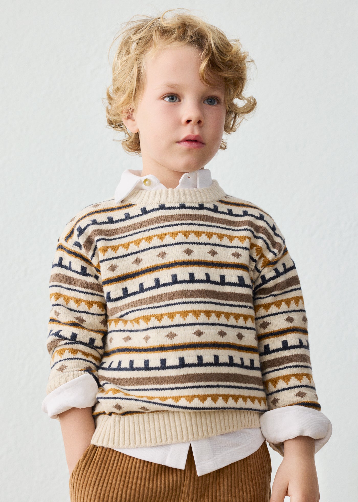 Cereal Jacquard Sweater 4308