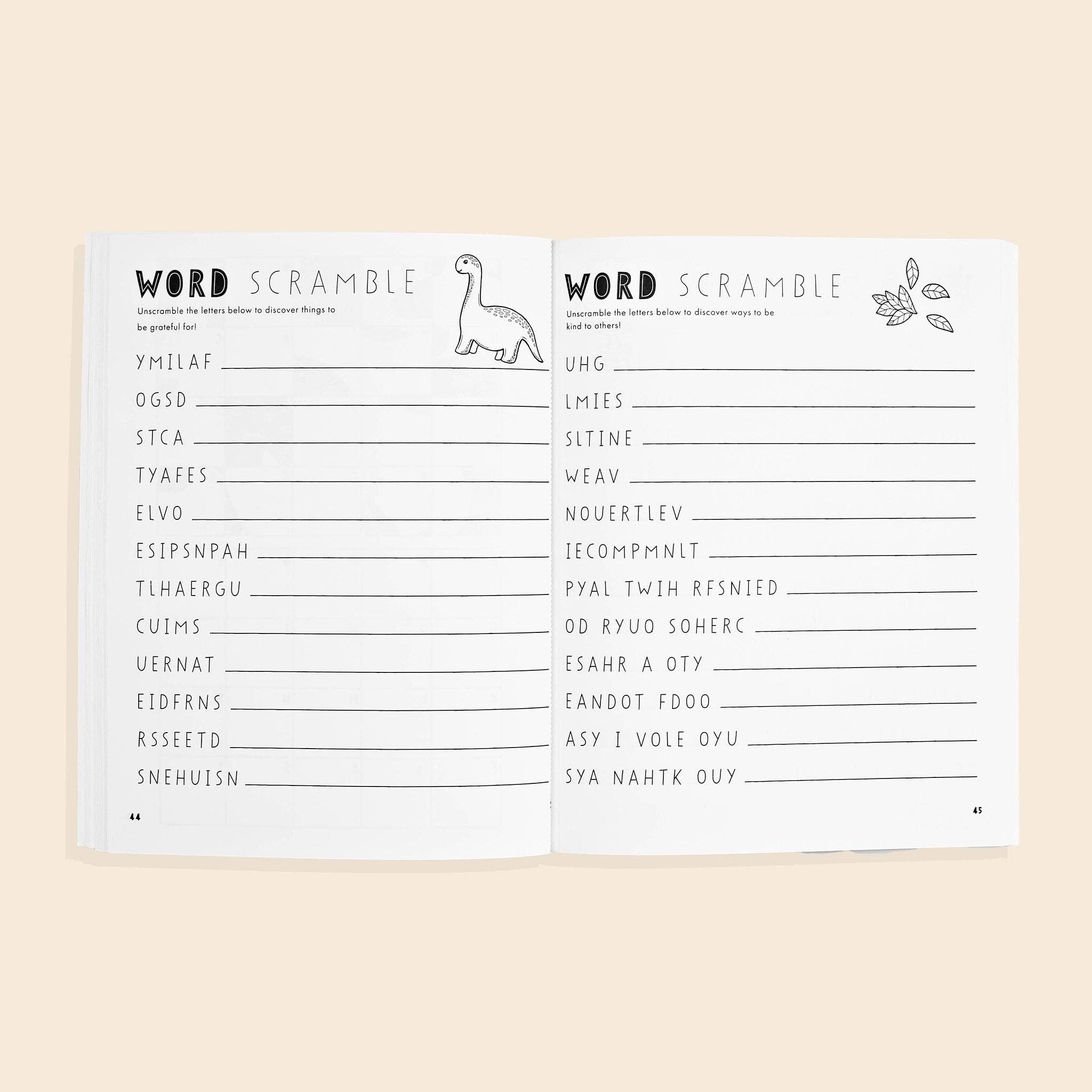 Gratitude For Kids (Mindfulness Activity Book for Kids)