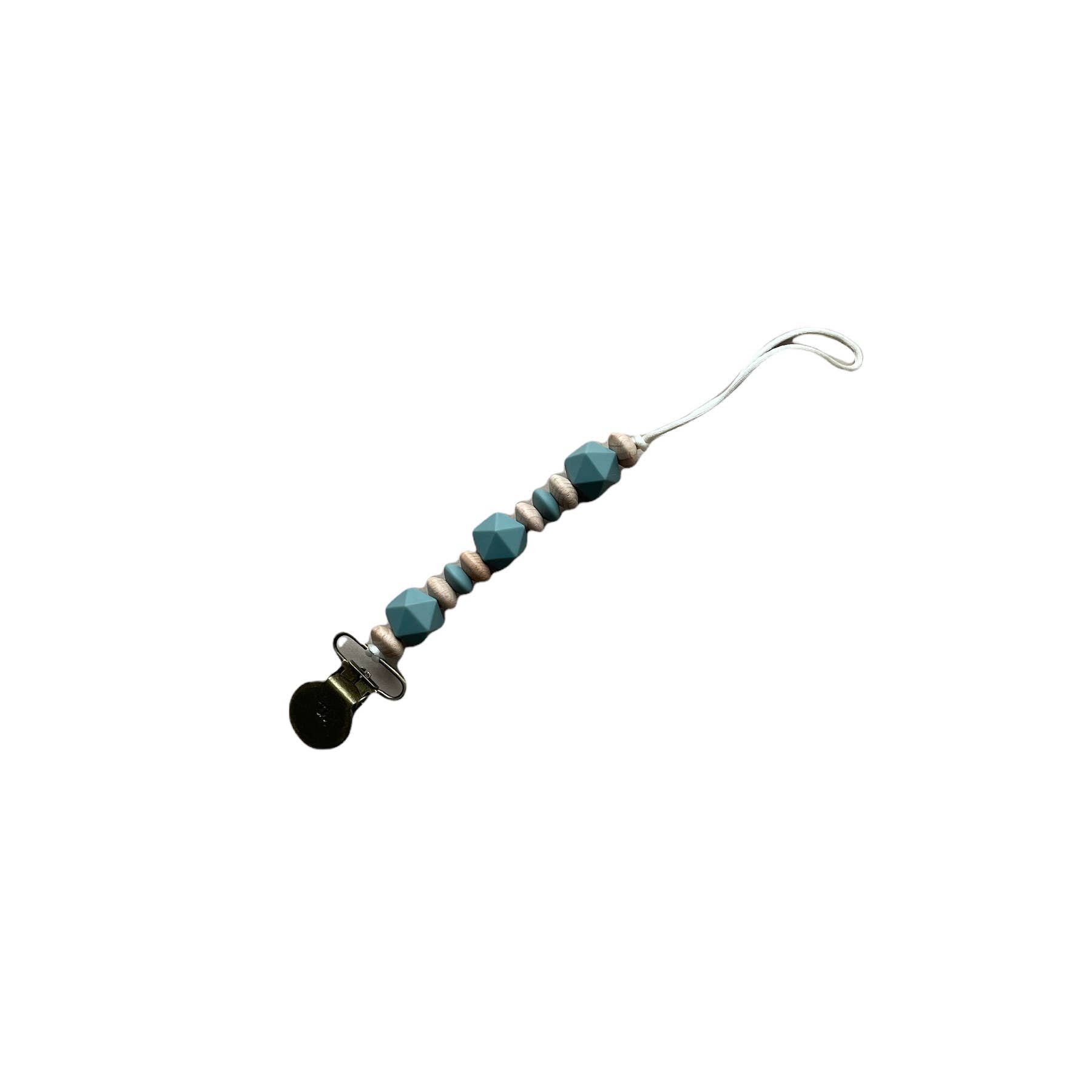 Luca Pacifier/Toy - Petite: OAK BULL SPECKLE