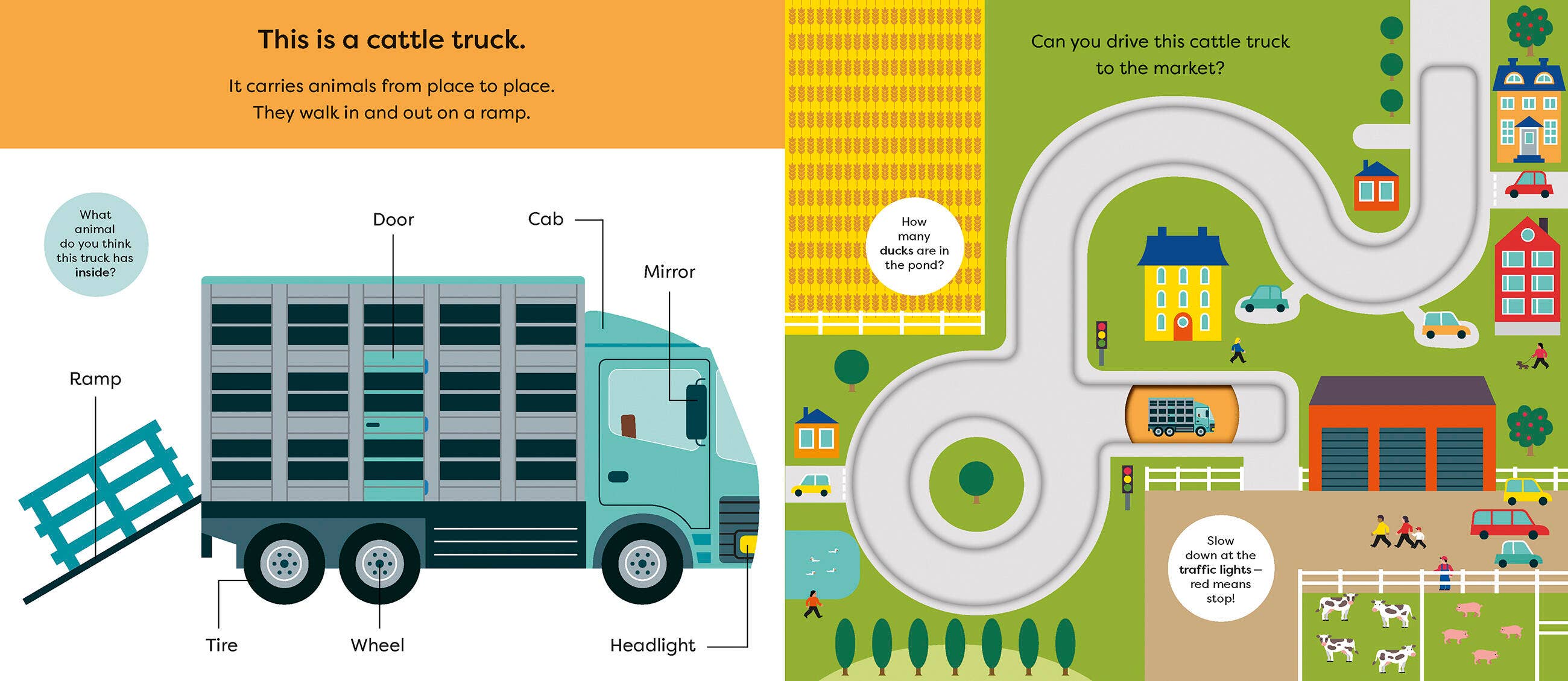 Make Tracks: Farm: Board Book