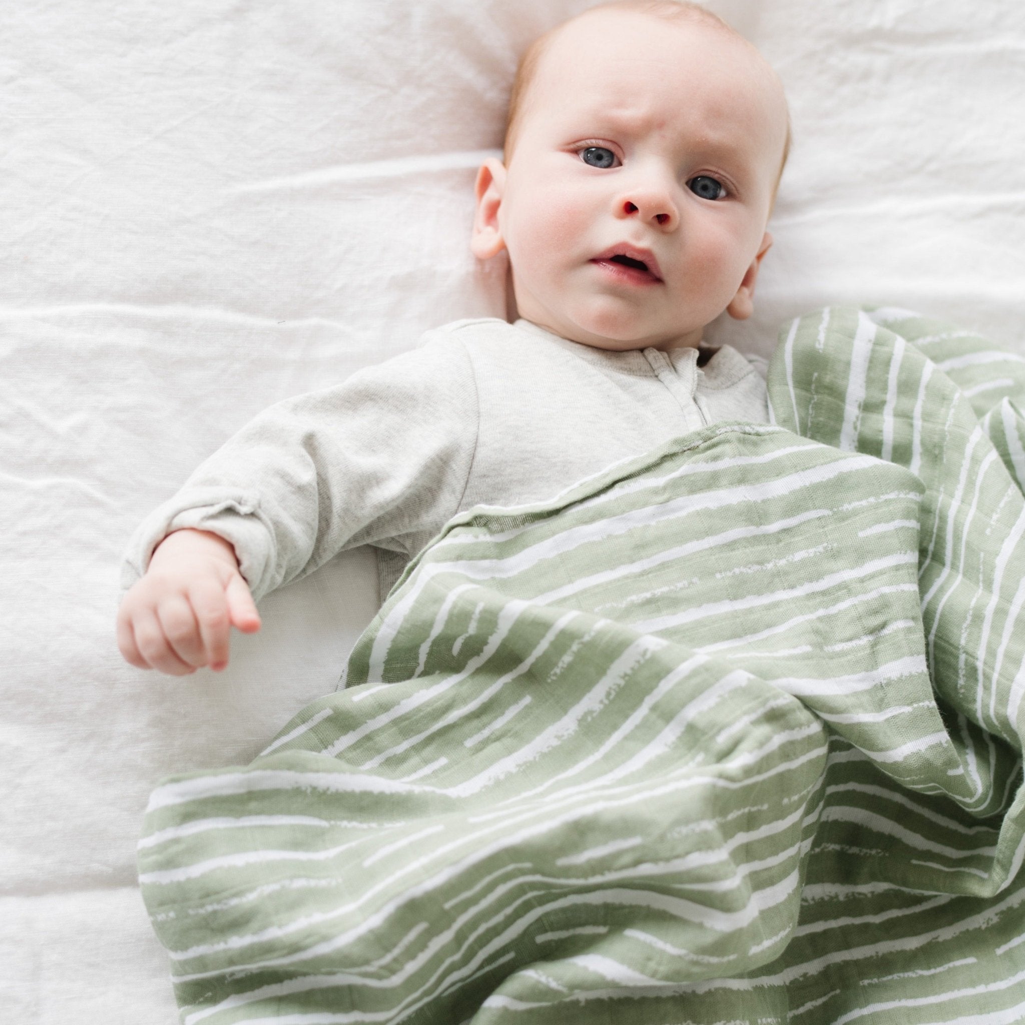 Swaddle Set Pine Cotton — gallery photo 4