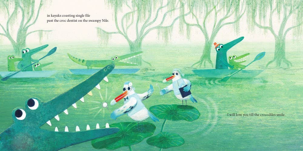 I’ll Love You Till the Crocodiles Smile : Kathryn Cristaldi