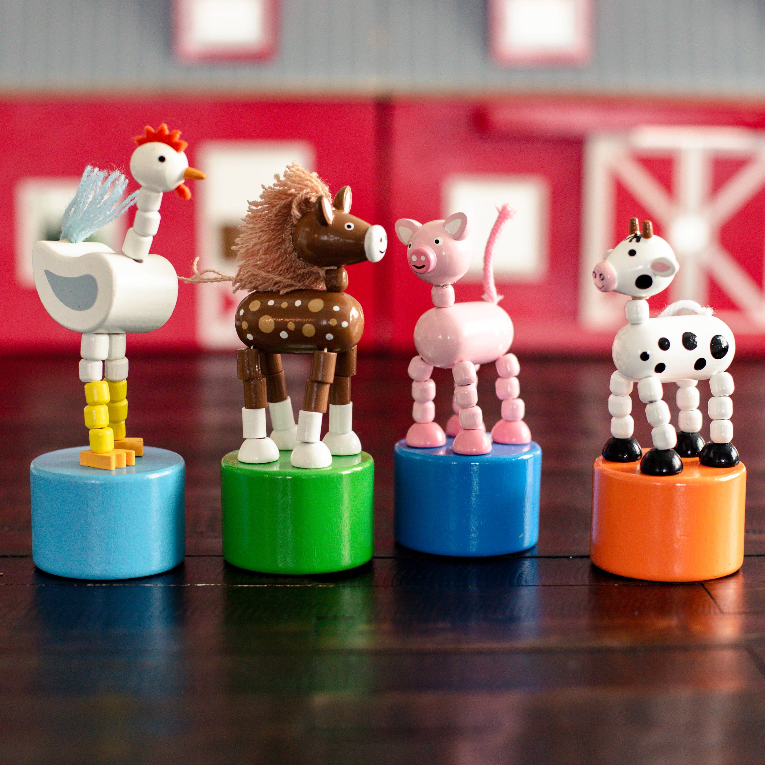 Farm Friends Push Puppet Refill - Set of 24