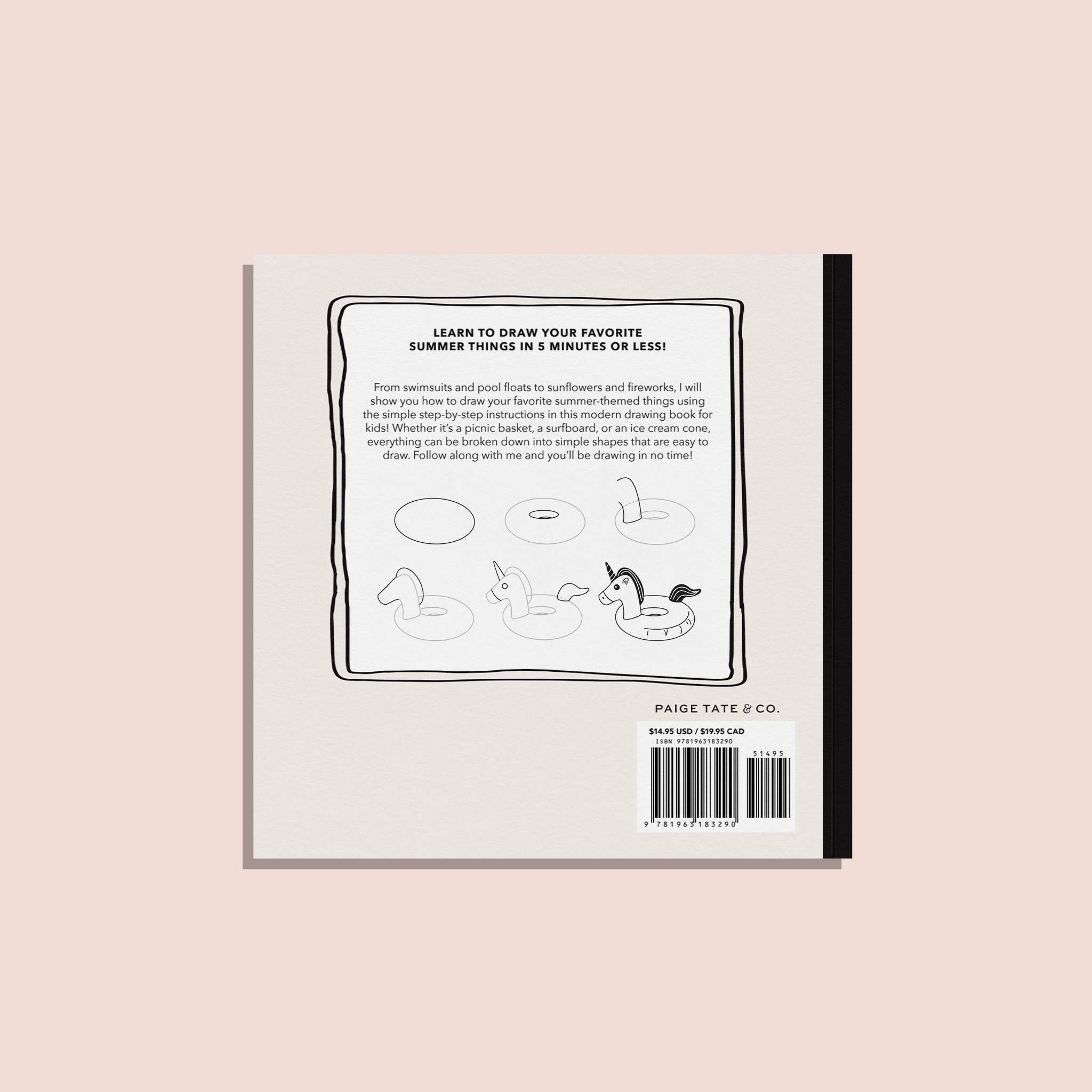 Summer Things: How to Draw Books for Kids (Summer Activity)