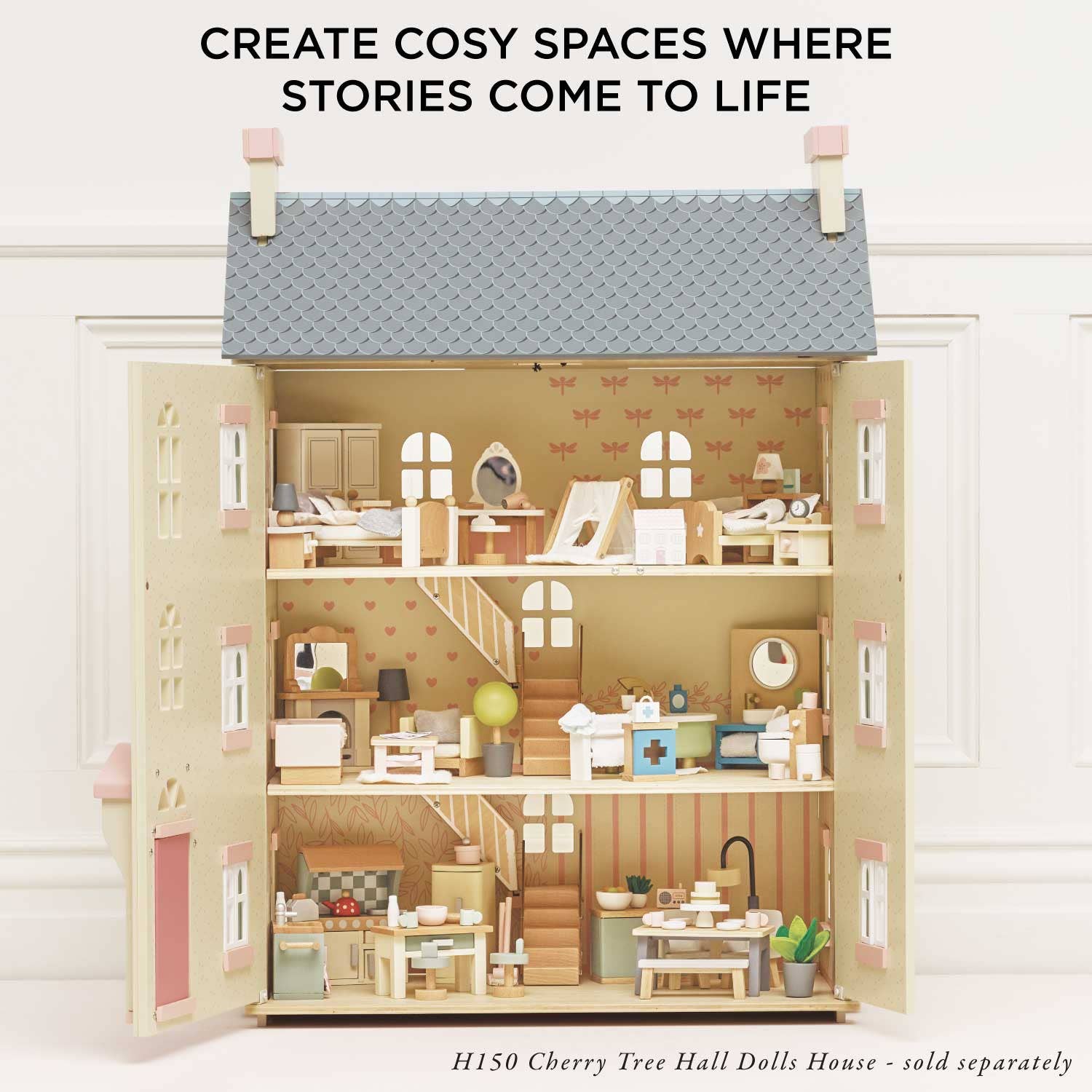 Wooden Dolls House Laundry Room