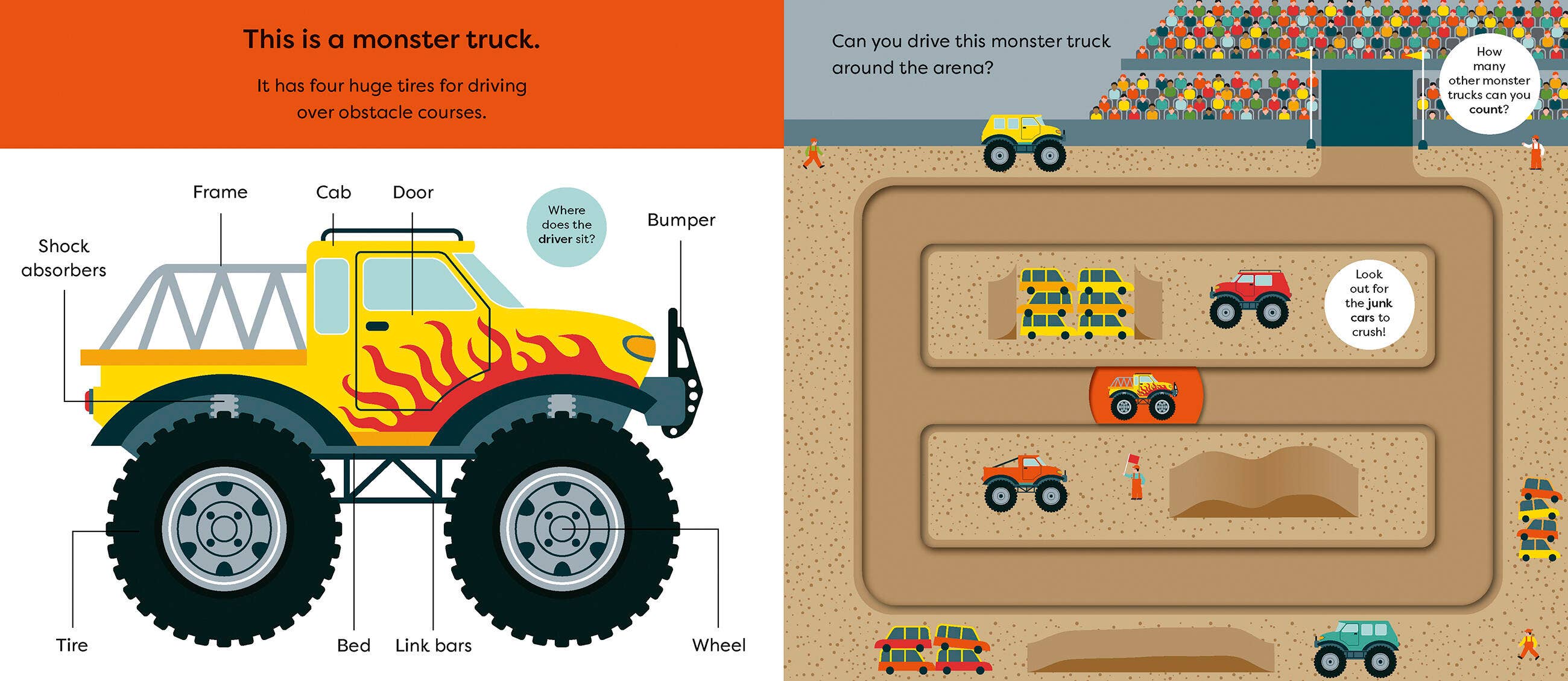 Make Tracks: Trucks: Board Book