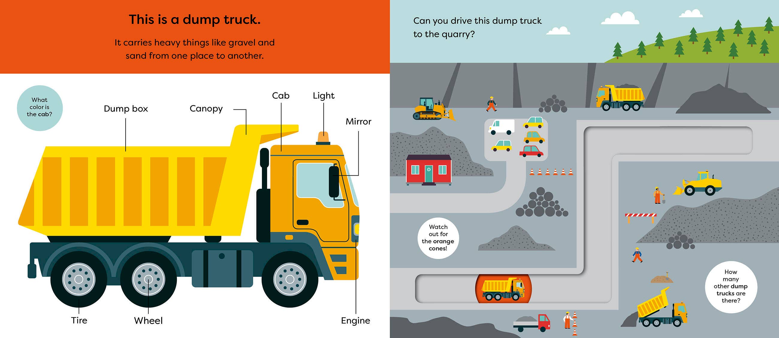 Make Tracks: Building Site: Board Book