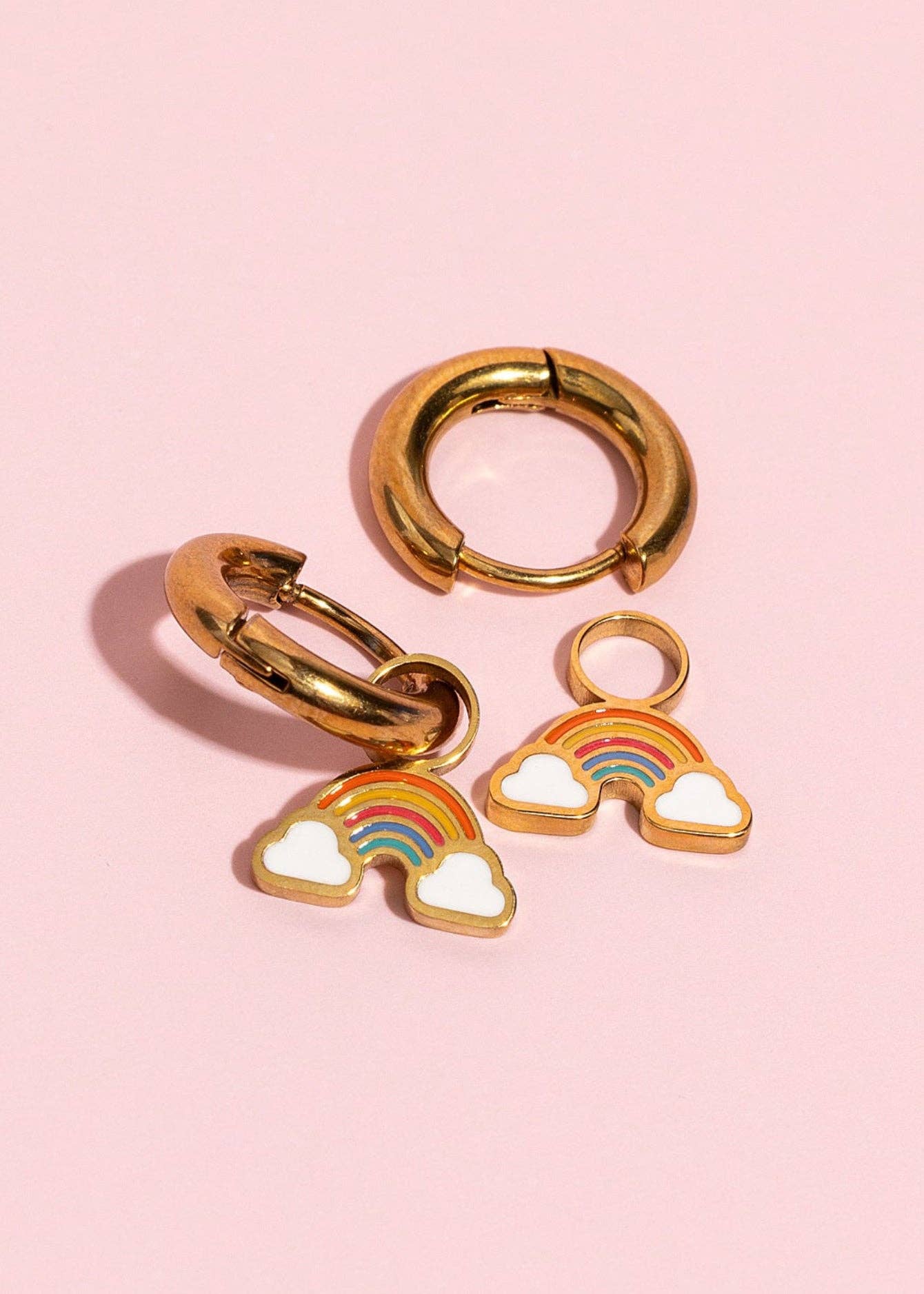Rainbow Sunset Charms