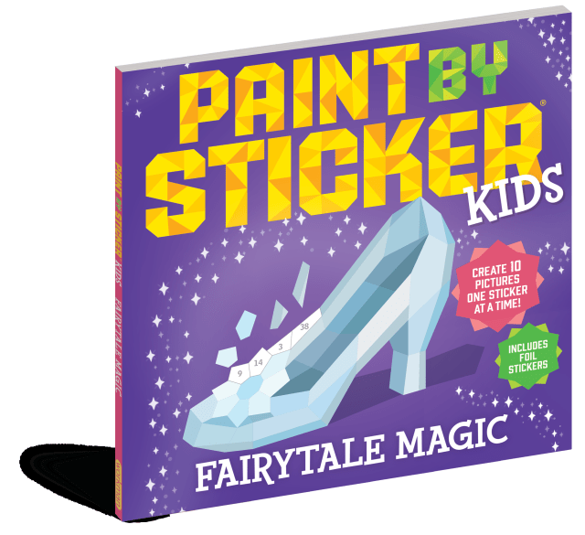 Paint by Sticker Kids: Fairytale Magic: Trade Paperback