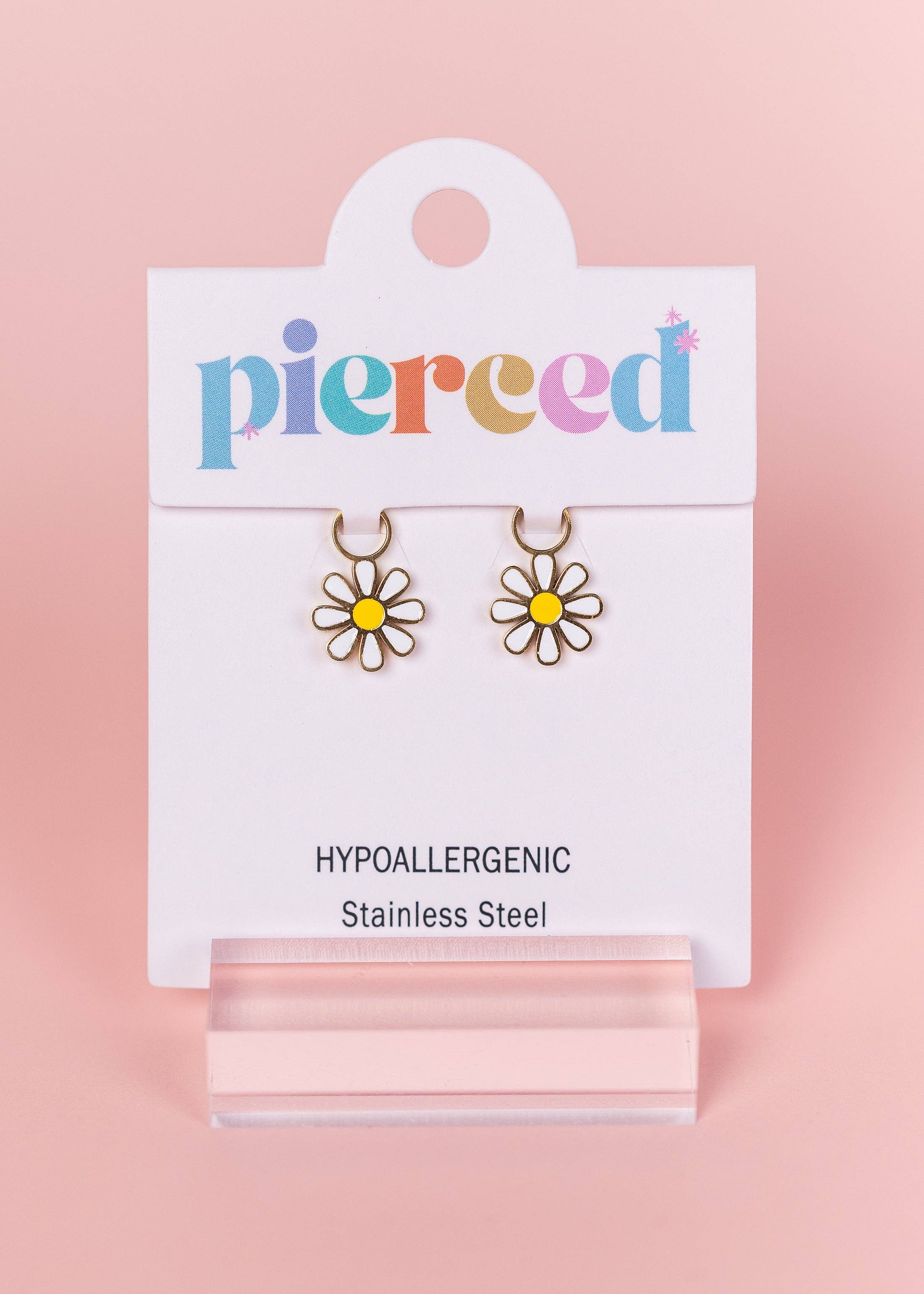 White Daisy Charms