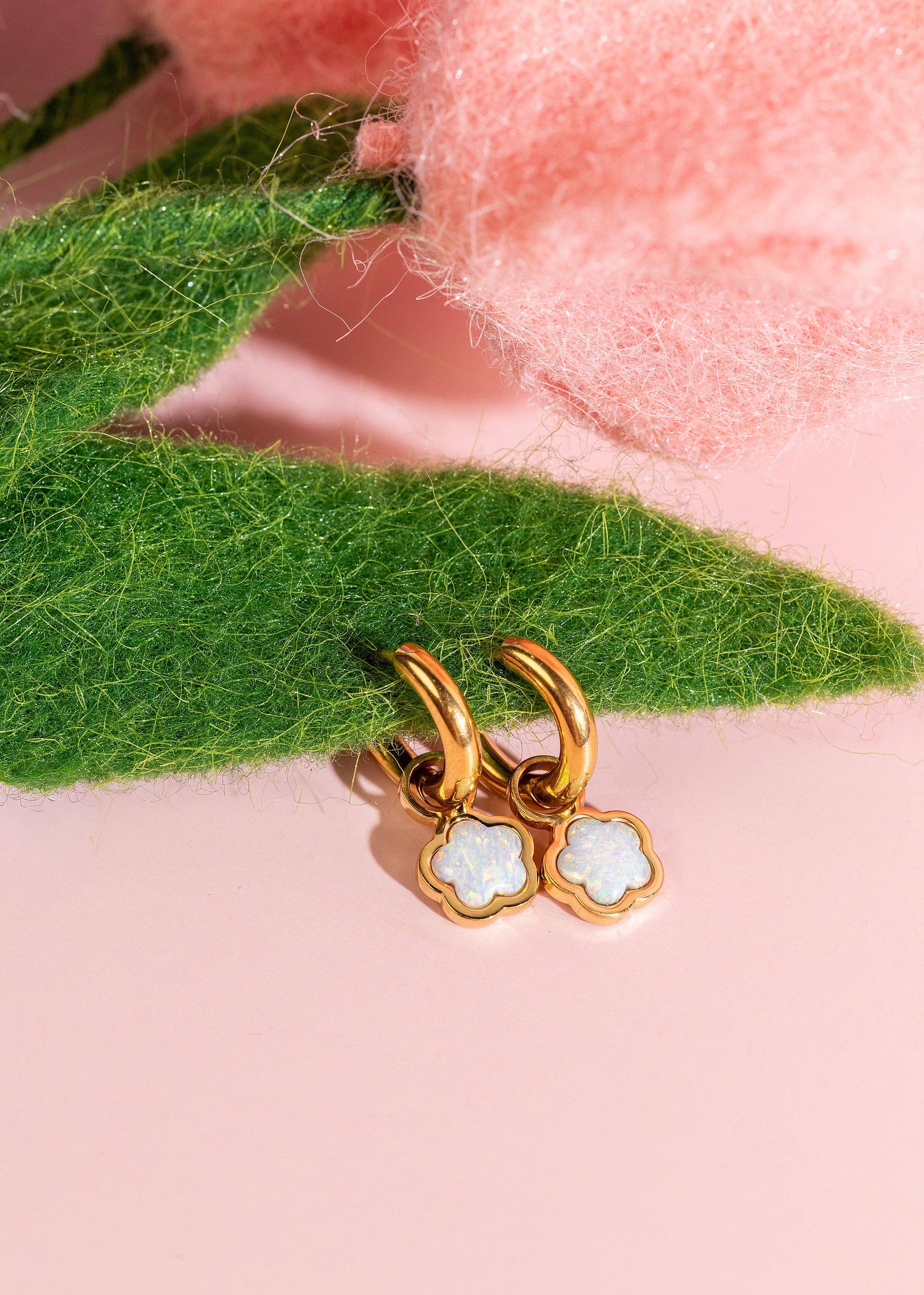 Flower Opals Charm