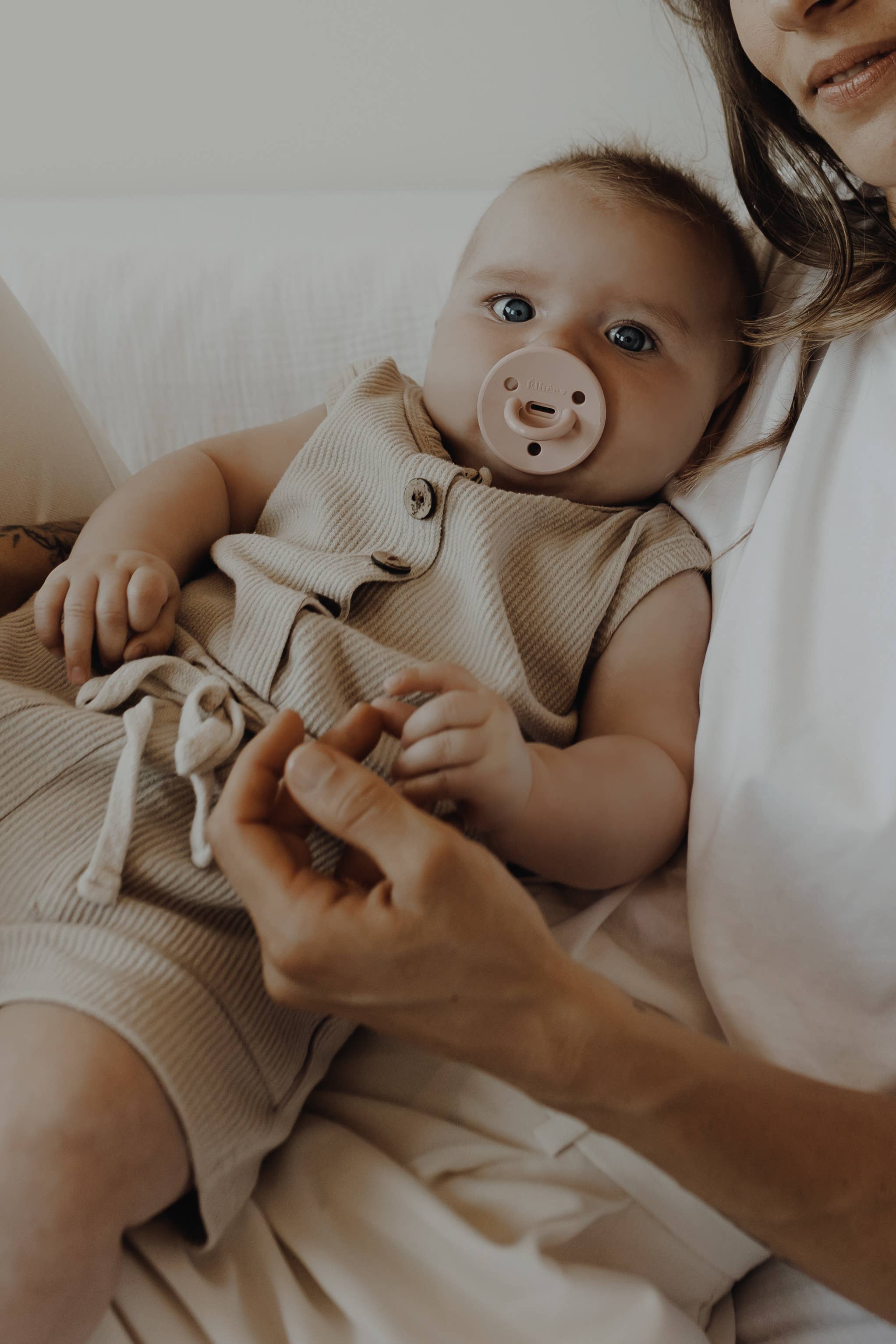 ChooChoo pacifier - The physiological silicone pacifier: Sand / Size 2 (6-18 months)