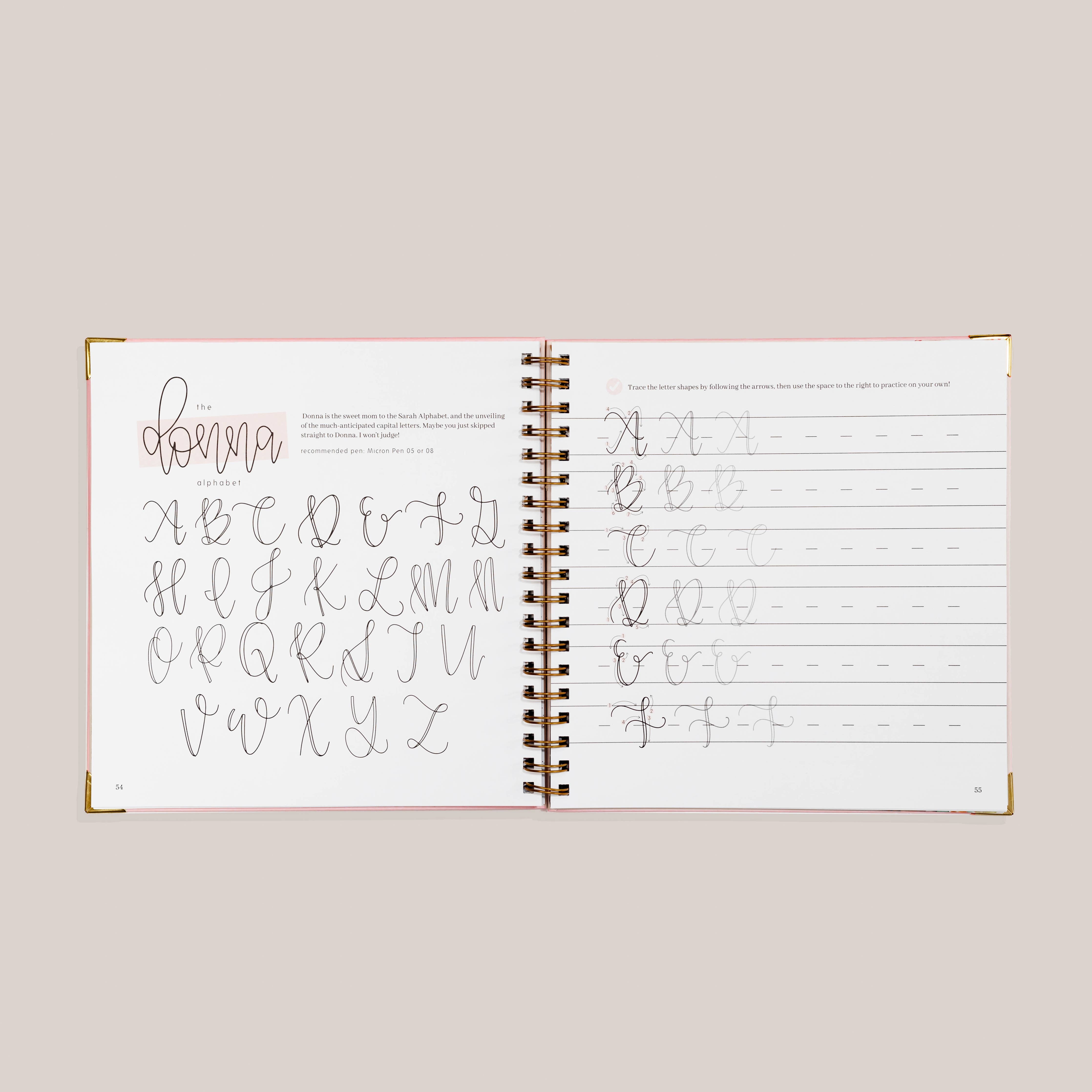 Modern Calligraphy: A Calligraphy Practice Workbook