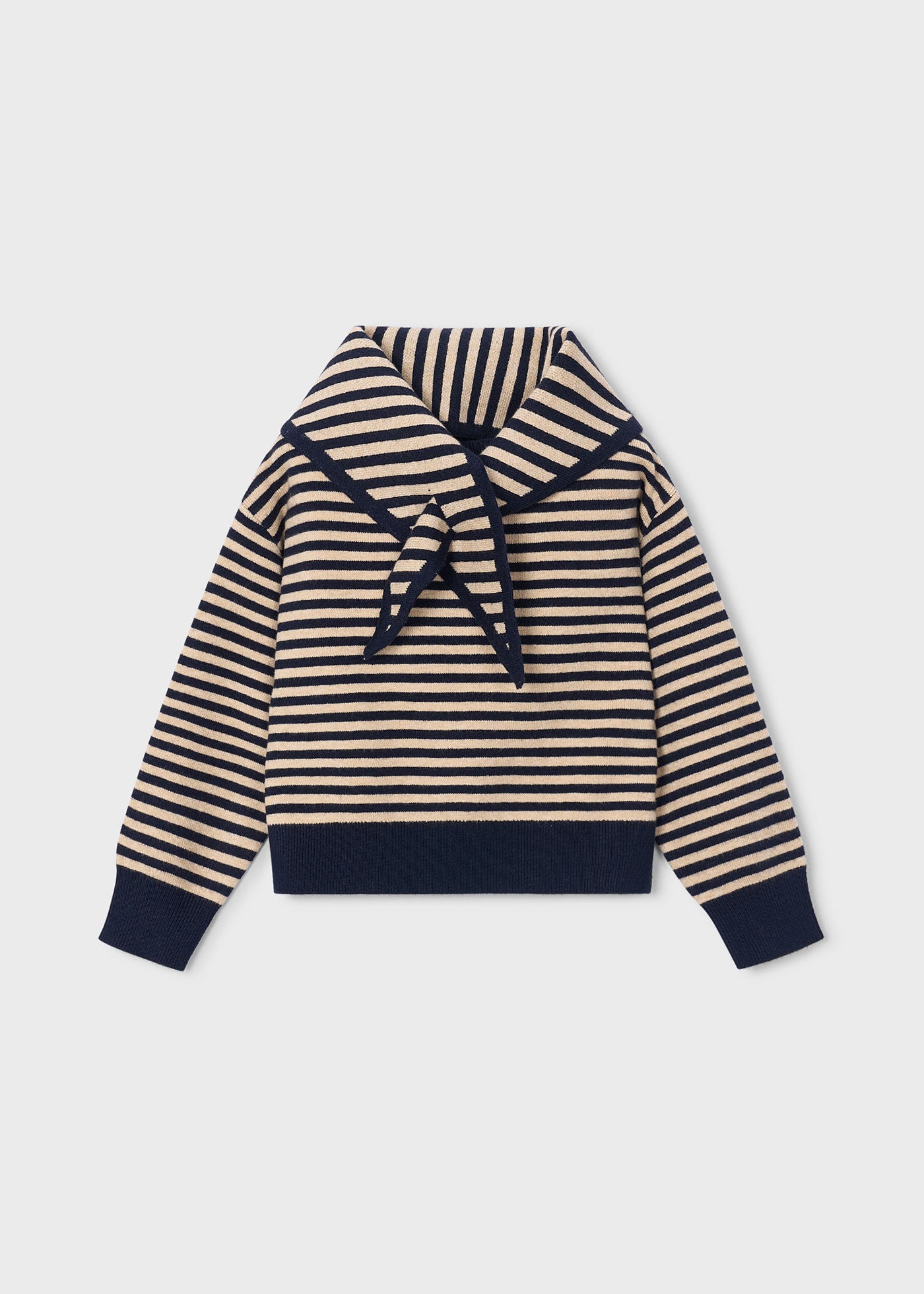 Marino Sweater With Scarf 4316