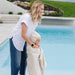 Feather Hooded Towel — gallery photo 3