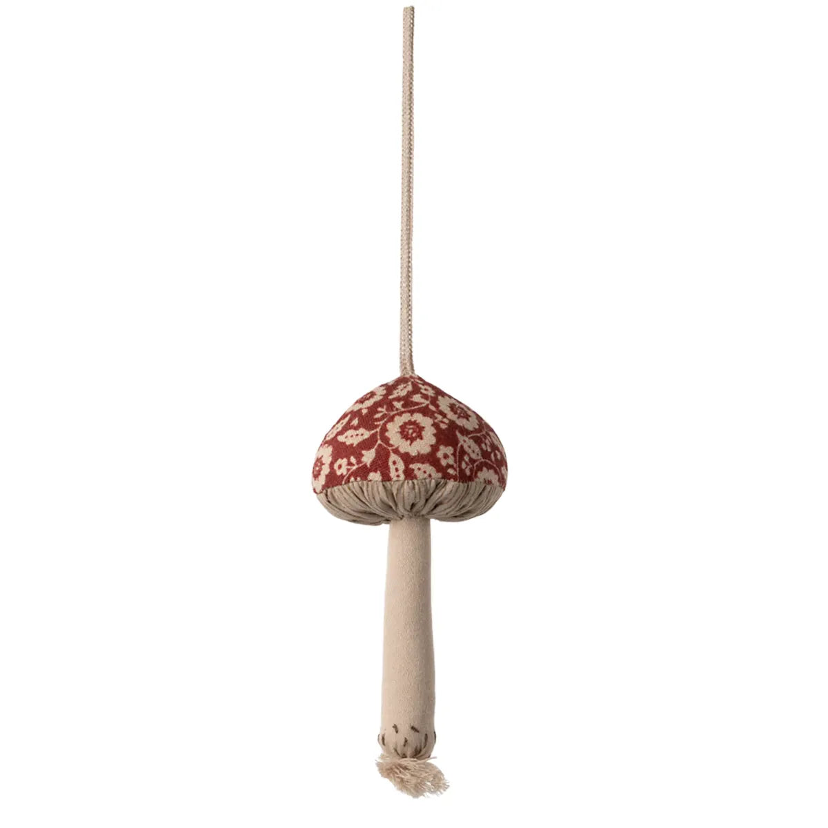 Maileg Winter Flower Red mushroom ornament 14-4553-02