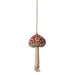 Maileg Winter Flower Red mushroom ornament 14-4553-02
