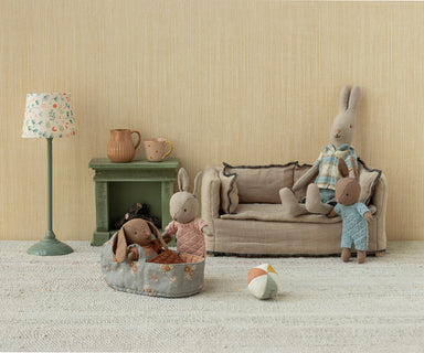 Micro Rabbit, Sand Rose — lifestyle scene; other toys and accessories sold separately