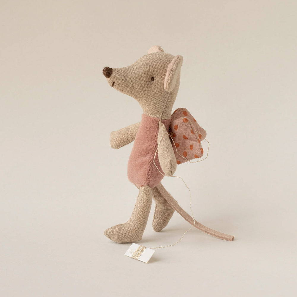 Maileg Fairy Mouse, Little - Rose, gallery photo 2