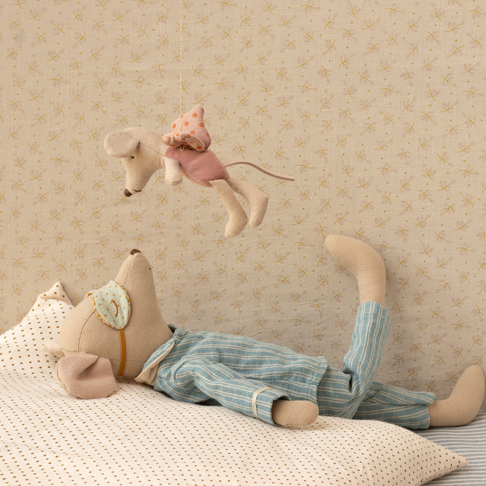 Maileg Fairy Mouse, Little - Rose, gallery photo 3