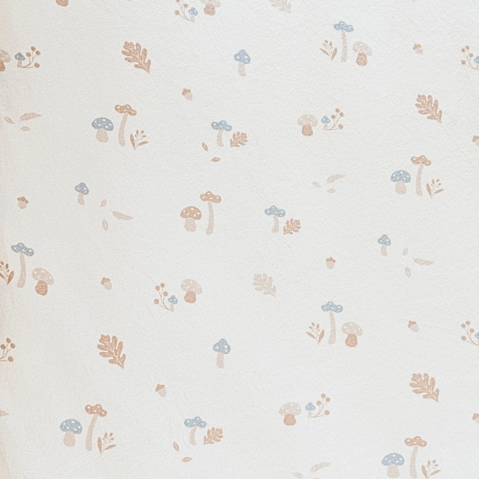 Mushroom Minky Stretch Luxe Swaddle — gallery photo 3