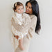 Floral Minky Stretch Receiving Blanket — gallery photo 3
