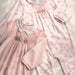 Rosa Floral Velour Collar Romper 2752