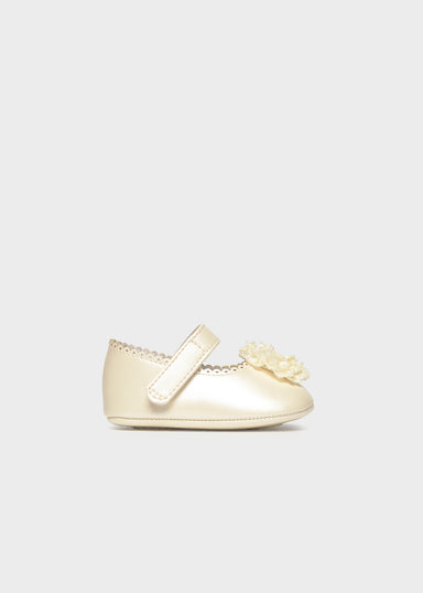 Champagne Dressy Mary Jane Shoes 9159