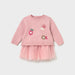Rosa Knit Floral Tulle Dress 2820
