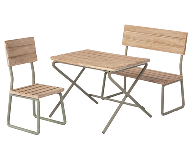 Garden Set Table w/ Chair & Bench 11-1113-00 — main product photo