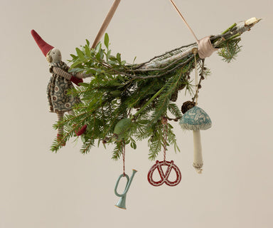 Mushroom Ornament Blossom Green Floral — gallery photo 2