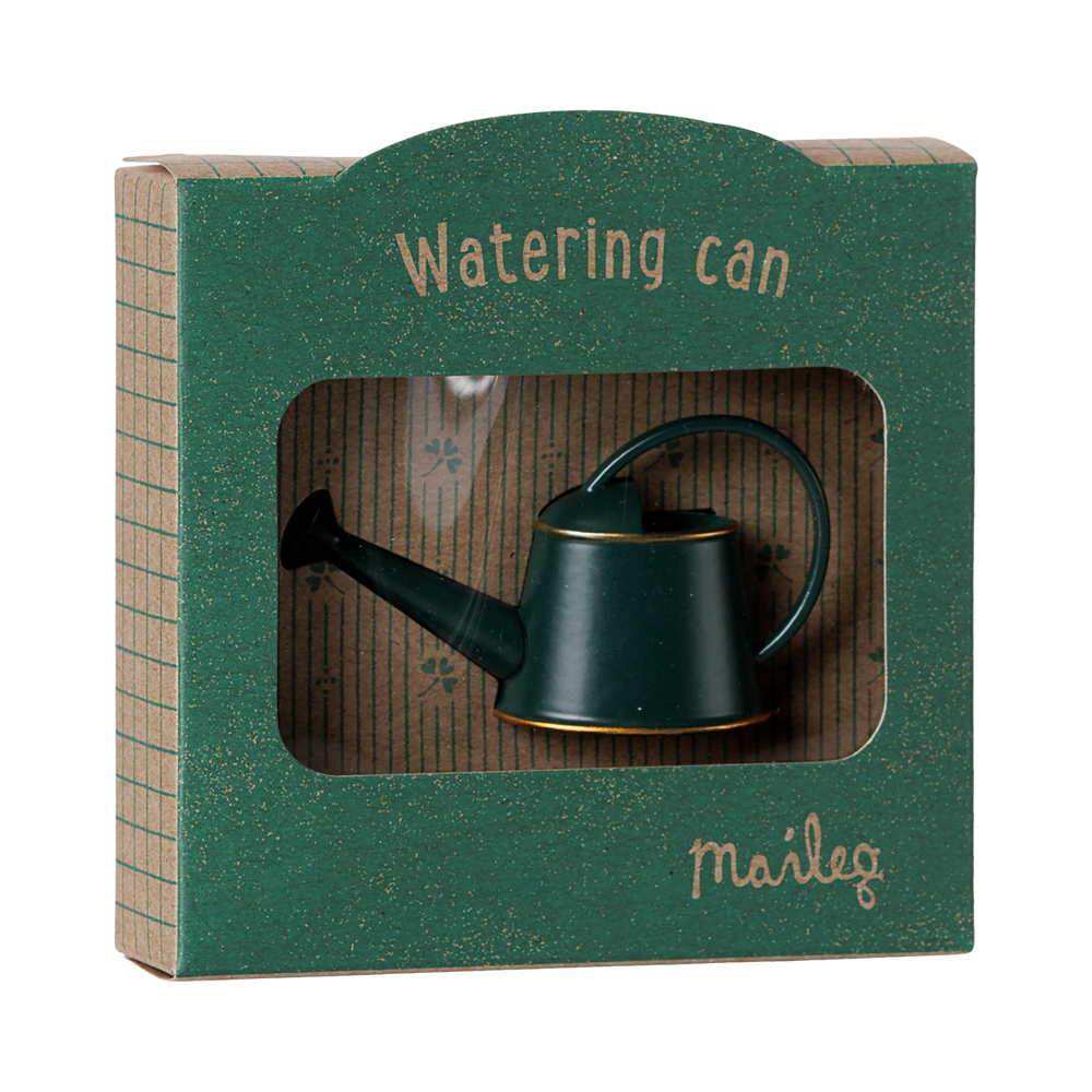 Watering Can, Mouse Size- Dark Green — gallery photo 4