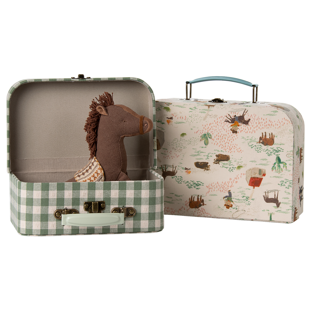 Pony Fabric Suitcase — gallery photo 4