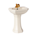 Bathroom Sink, Mouse Size- Off White — main product photo