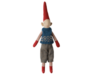 Pixy Size 1 - Boy - Blue knitted Vest 14-6414-00 — main product photo
