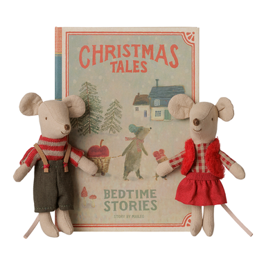 Christmas Twin Mice, Little Brother and Little Sister in Book — main product photo