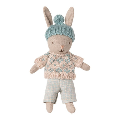 Sand Winter Rabbit in Mint
