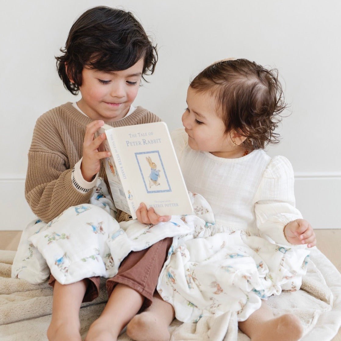 Peter Rabbit Muslin Lush Mini  Boy Blanket — gallery photo 3