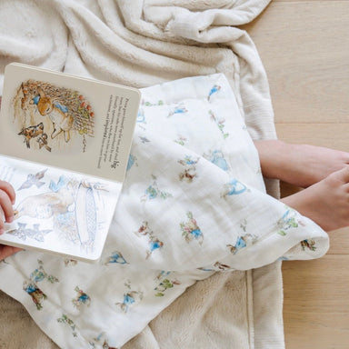 Peter Rabbit Muslin Lush Mini  Boy Blanket