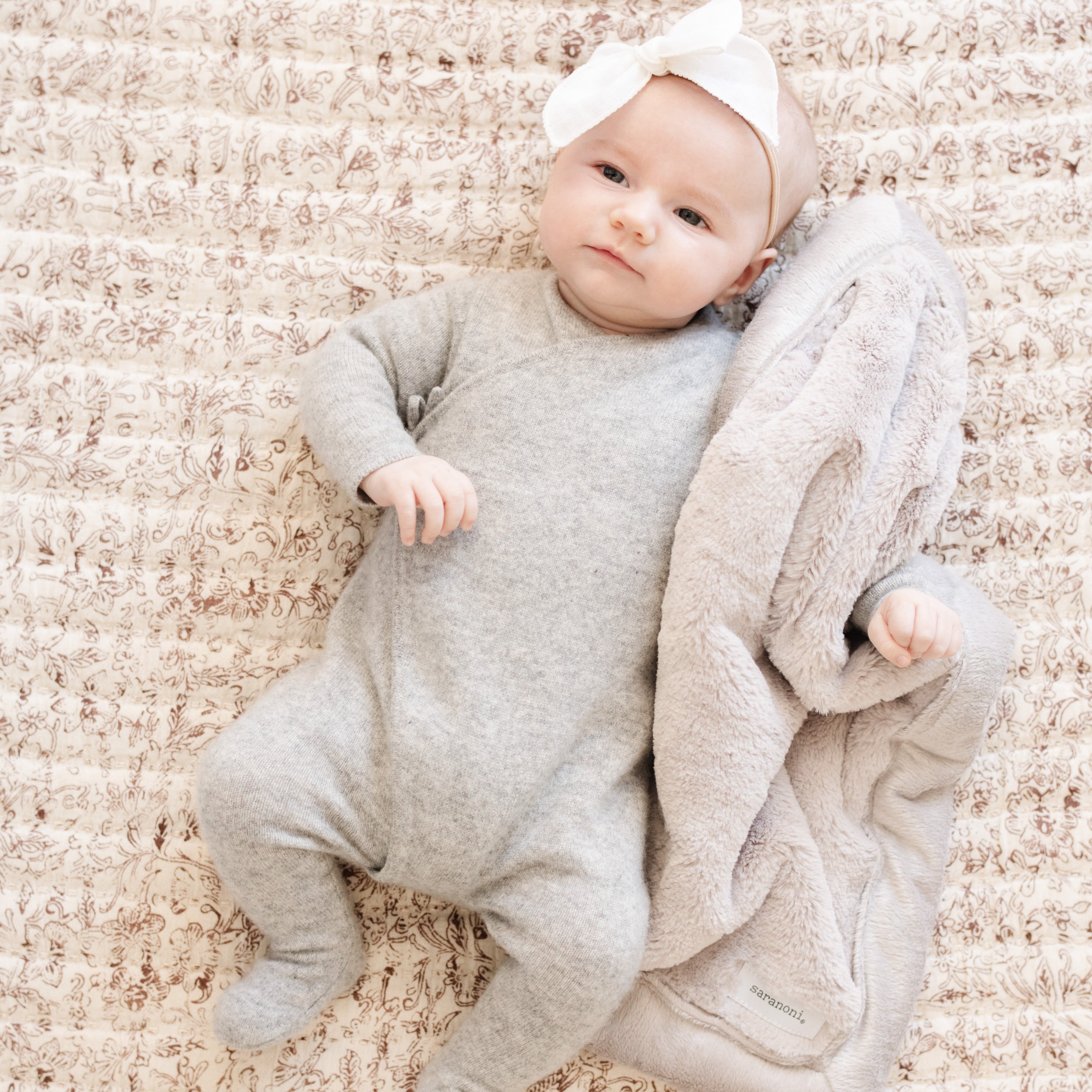 Feather Mini Lush Blanket
