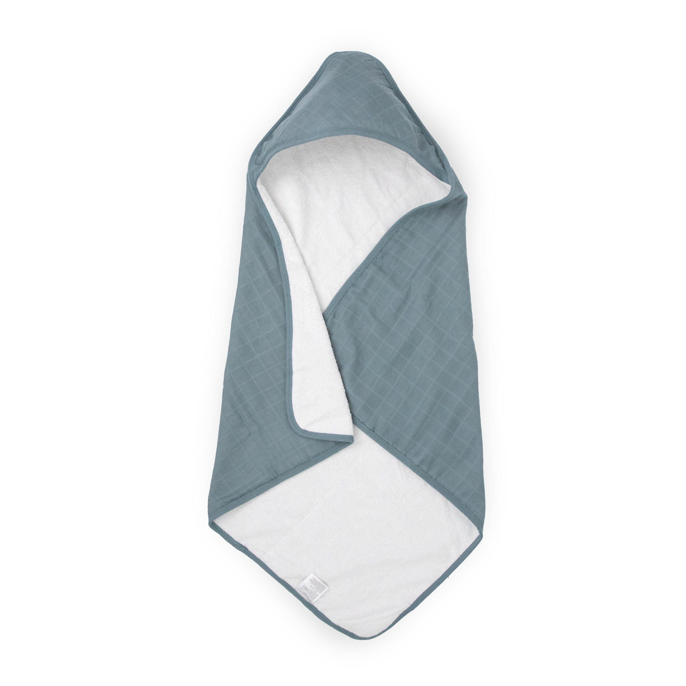 Cotton Muslin Infant Hooded Towel Sea