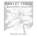 Cover of Stopping by Woods on a Snowy Evening by Robert Frost, illustrated by Susan Jeffers, showing a pale, snow-covered forest scene beneath the title