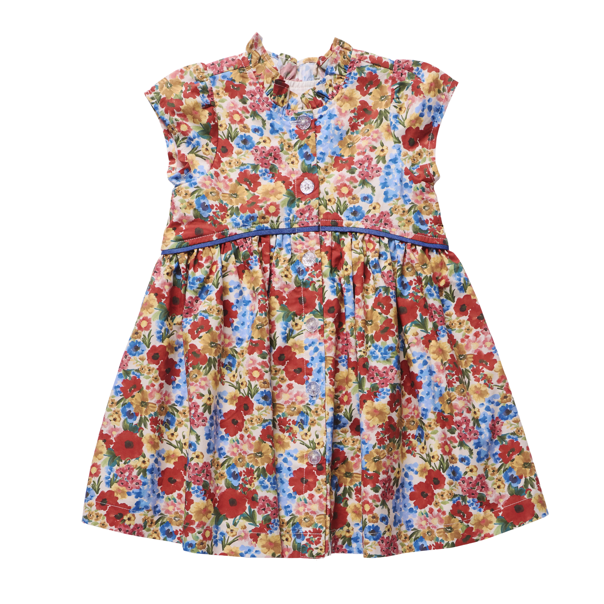 Fatima Watercolor Meadow Dress