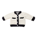 Cream Black Pearl Coco Cardigan