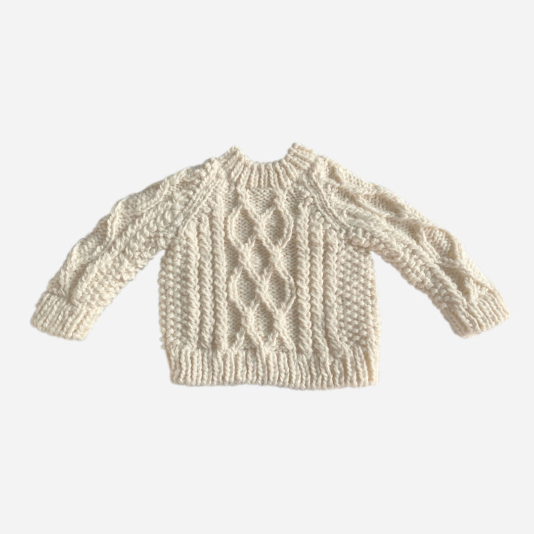 Fisherman Cream Pullover